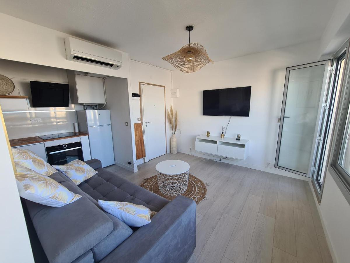 Appartement Lumineux Avec Vue Sur Mer A 50 M De La Plage Et Du Centre La Grande-Motte Kültér fotó
