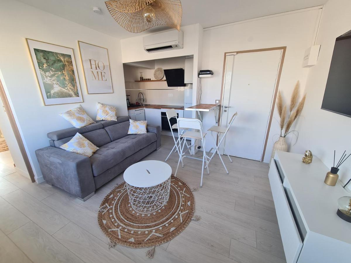 Appartement Lumineux Avec Vue Sur Mer A 50 M De La Plage Et Du Centre La Grande-Motte Kültér fotó
