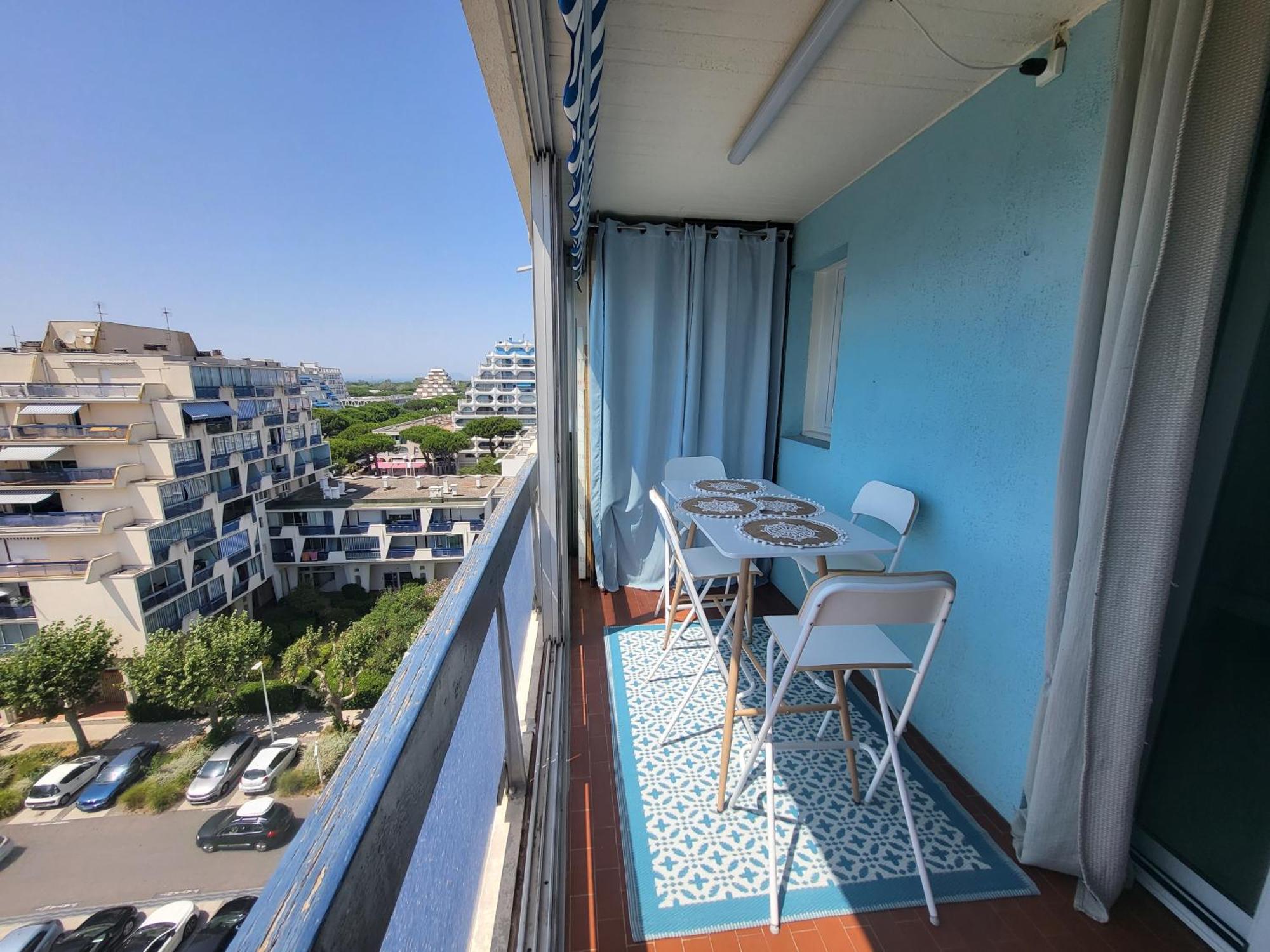Appartement Lumineux Avec Vue Sur Mer A 50 M De La Plage Et Du Centre La Grande-Motte Kültér fotó